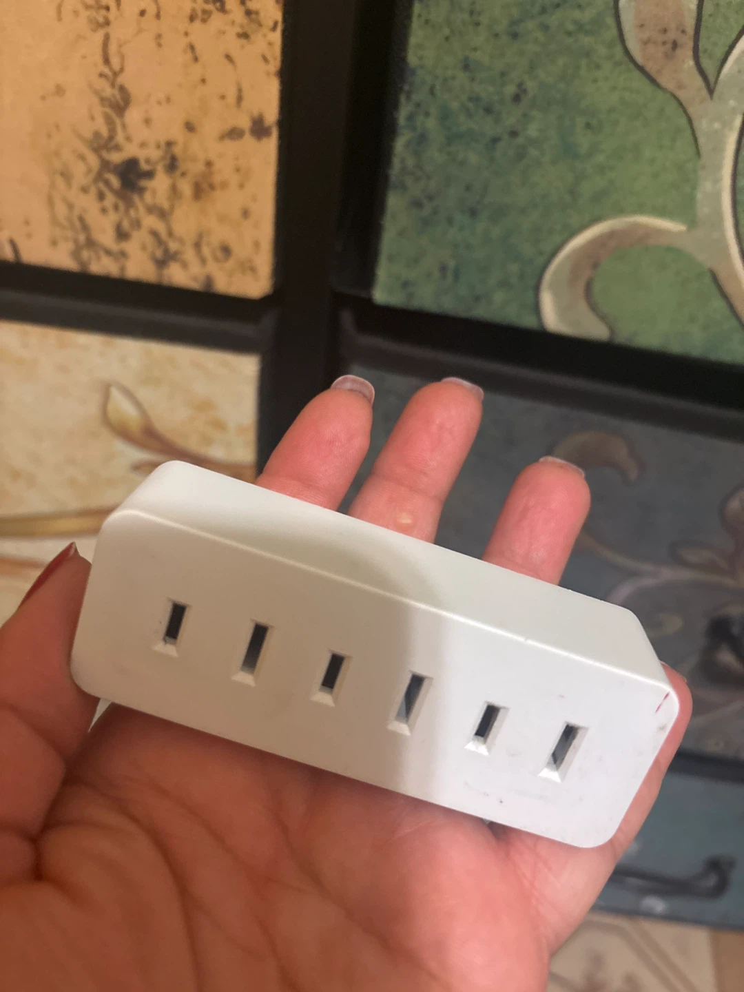 ⚽ White Triple Outlet Extender