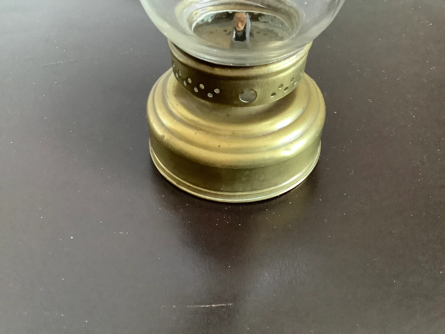 Antique “Little Bobs” Brass Skating Oil/Kerosene Lantern 🐞 - photo 3