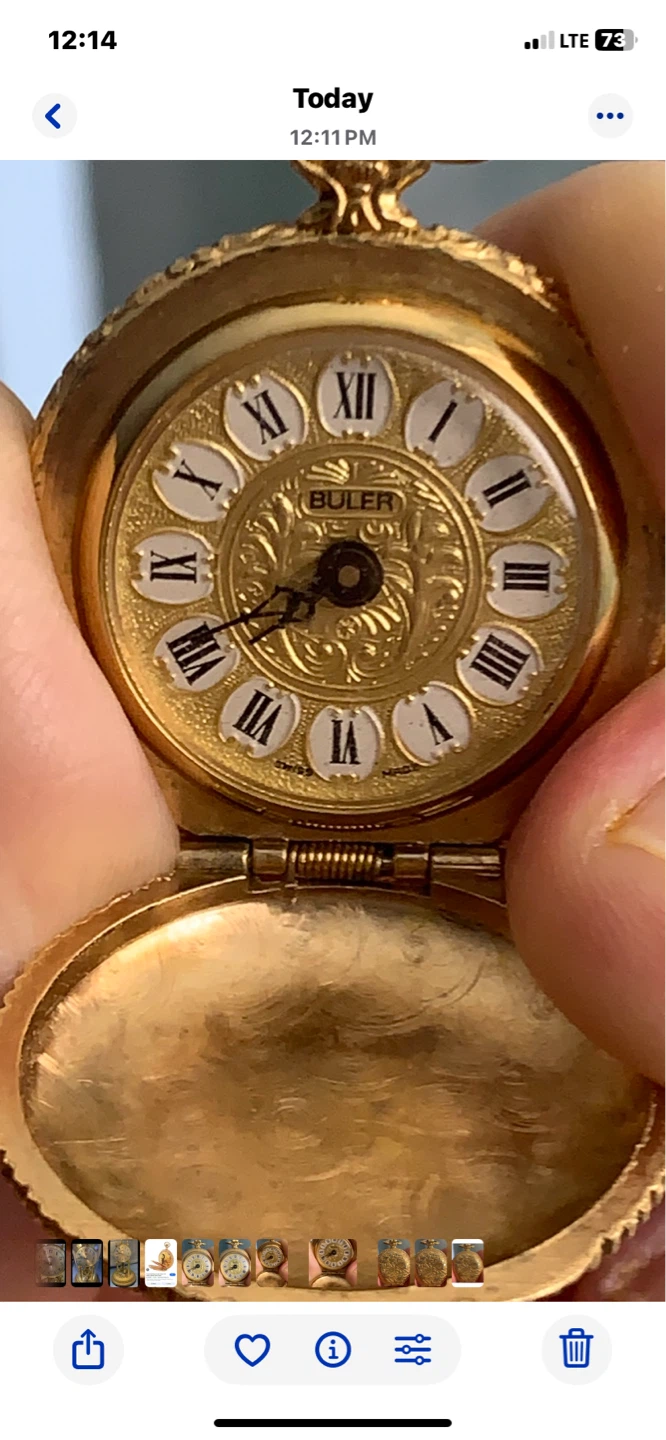 Buler Pocket Watch - photo 5