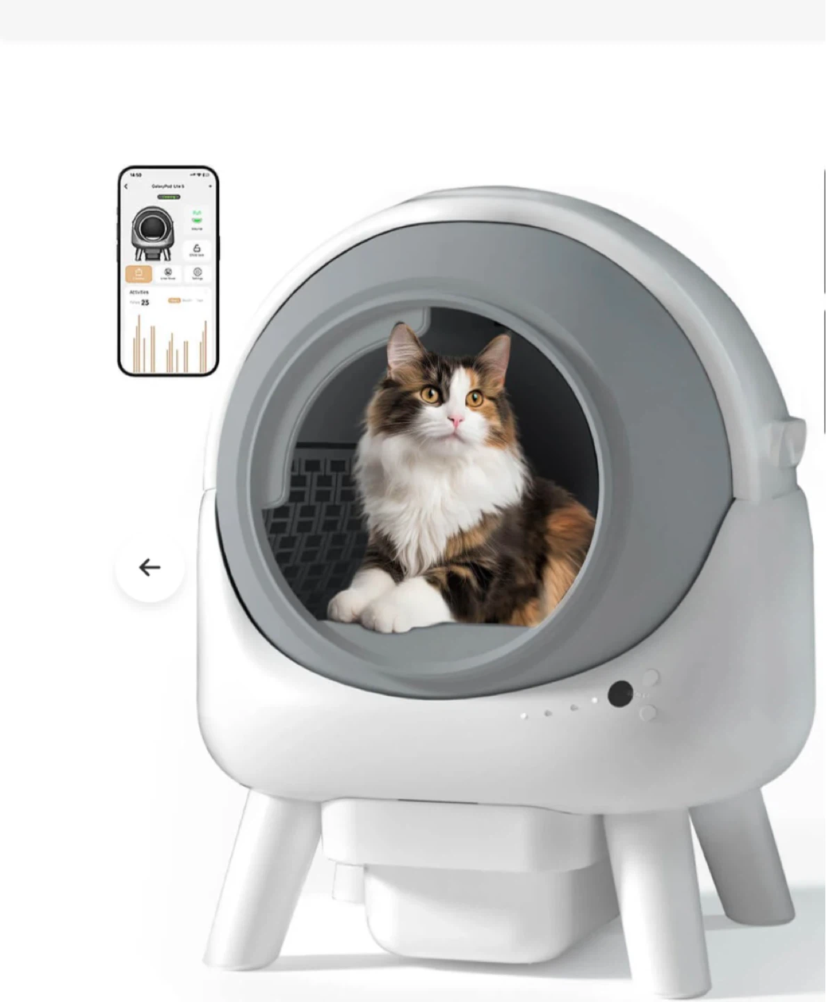 Automatic cat litter box