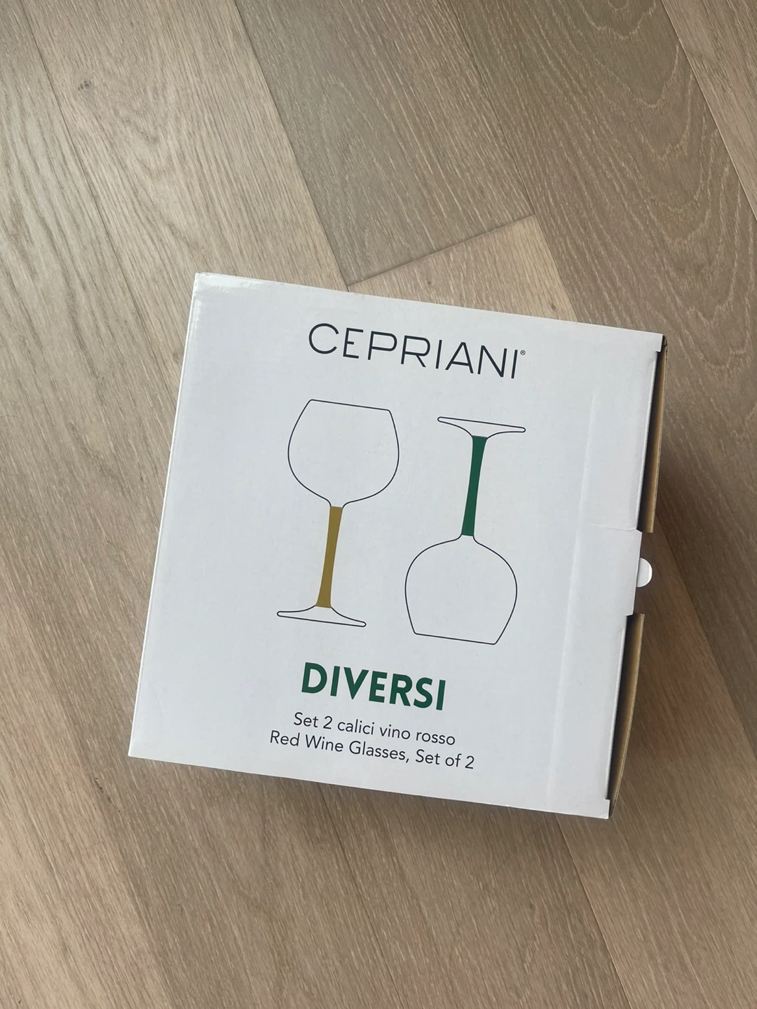 MOMA exclusive CEPRiANI DIVERSI Red Wine Glasses - Set of 2 - photo 3