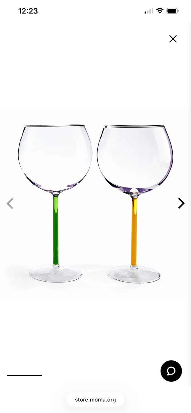 MOMA exclusive CEPRiANI DIVERSI Red Wine Glasses - Set of 2 - photo 2