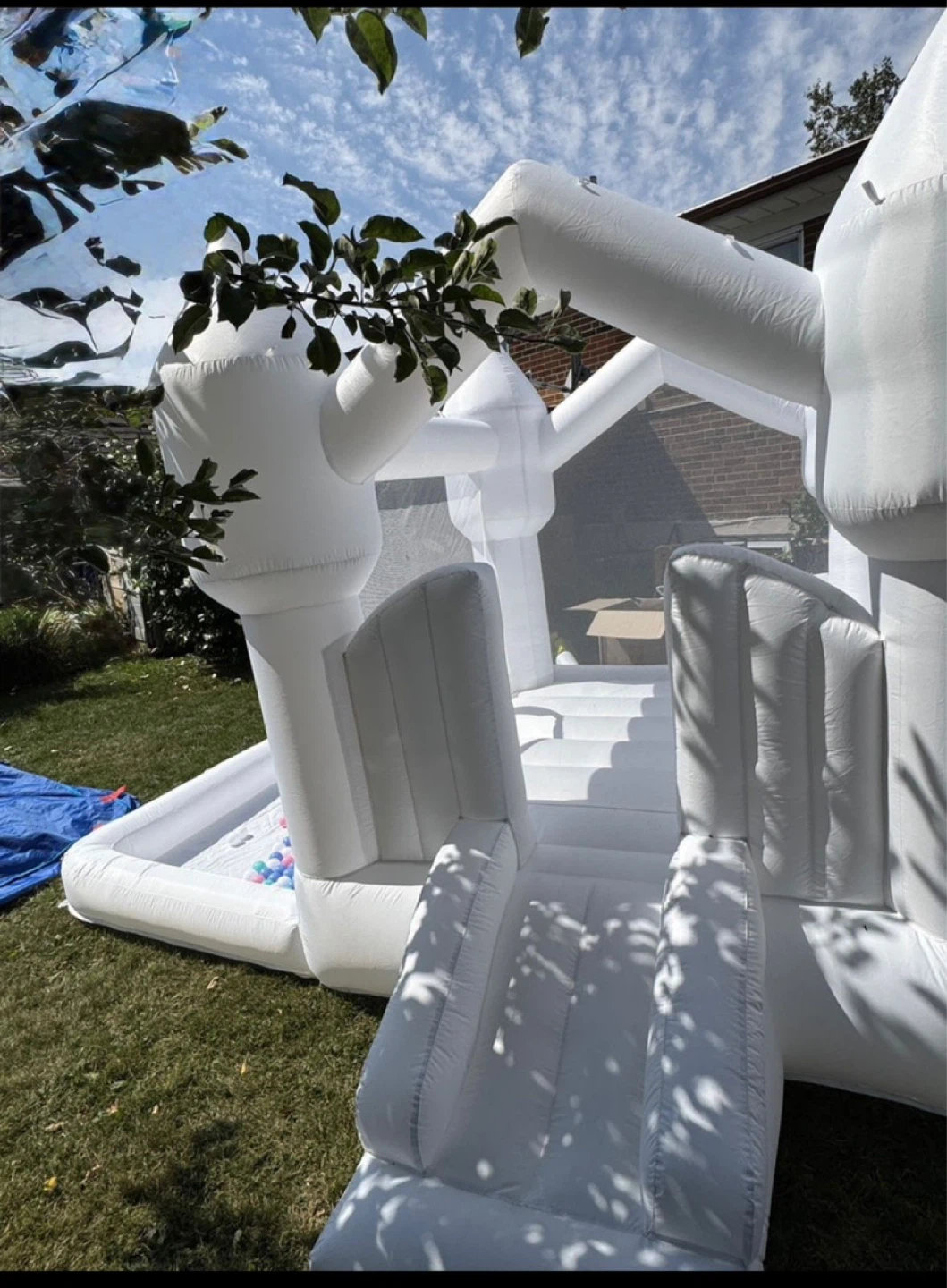 Jumping Bouncy Castle with Slide for Kids Birthday Party - photo 3