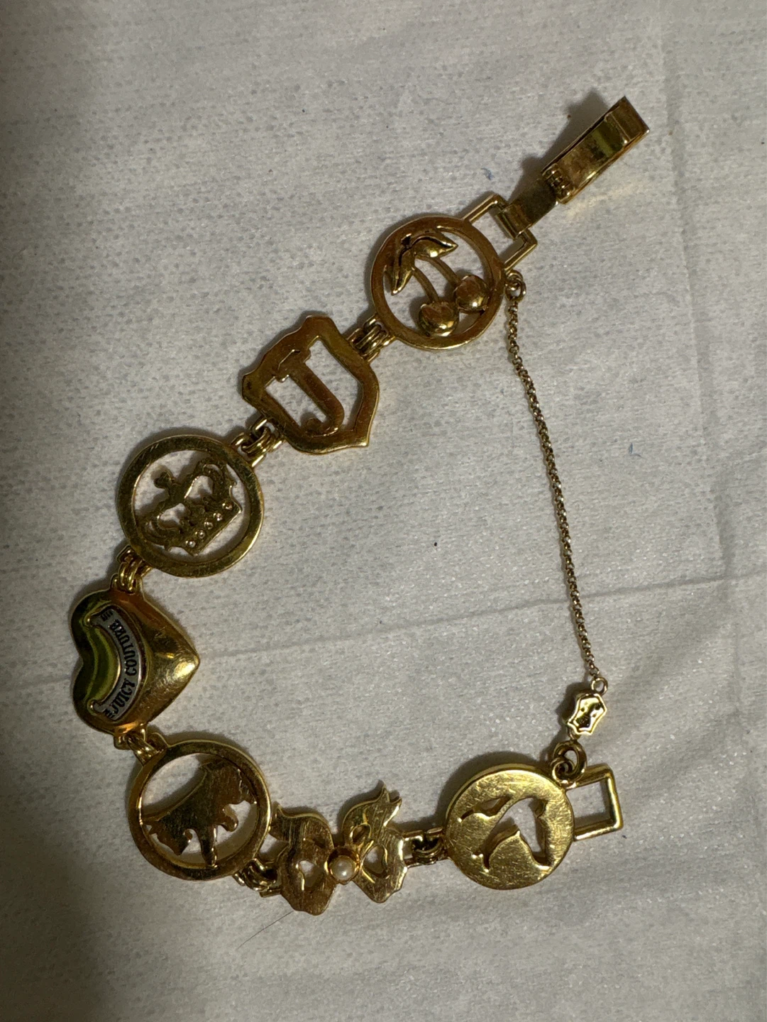 Vintage Juicy Couture Charm Bracelet ⚽