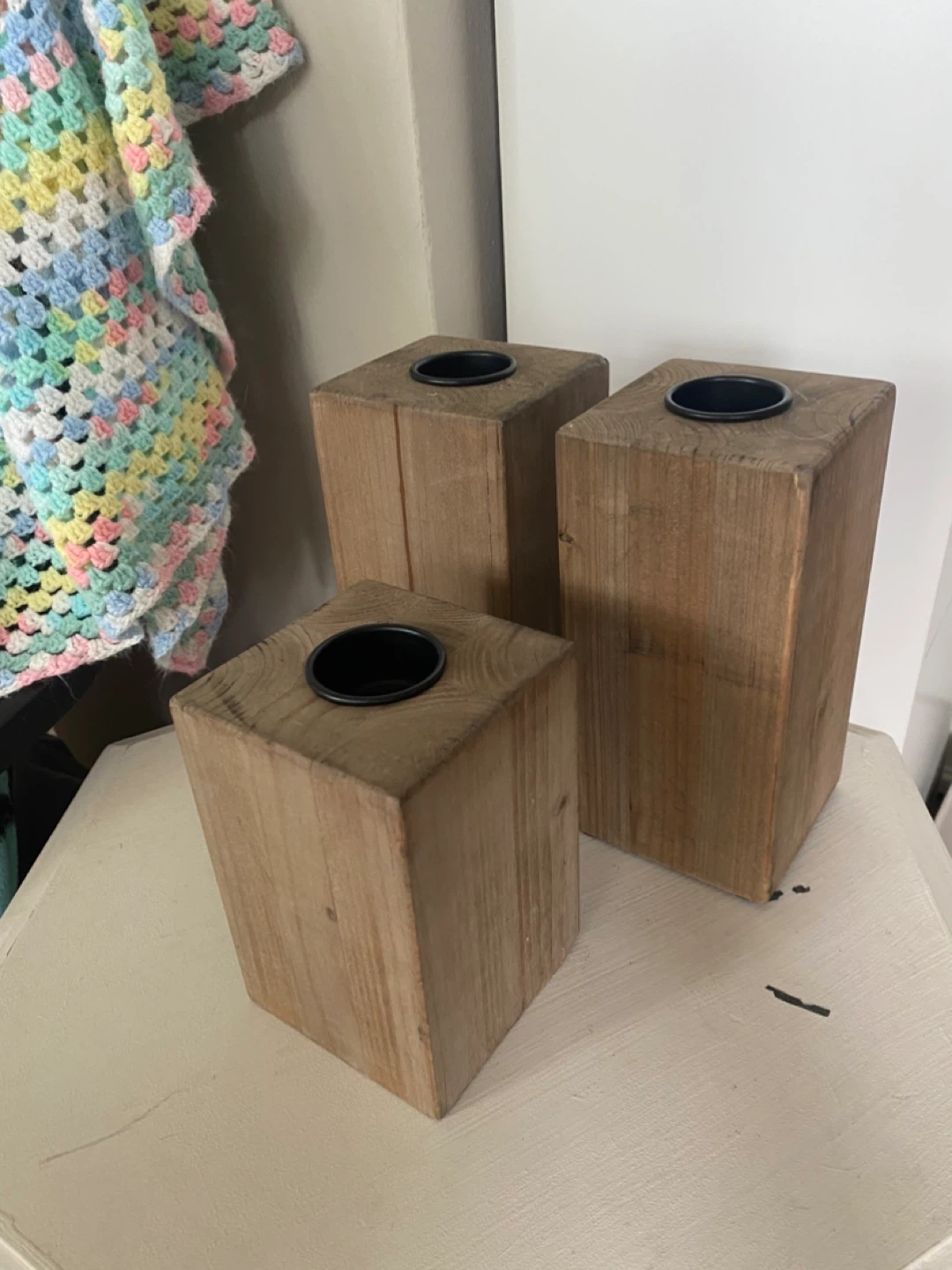 Tea light holders