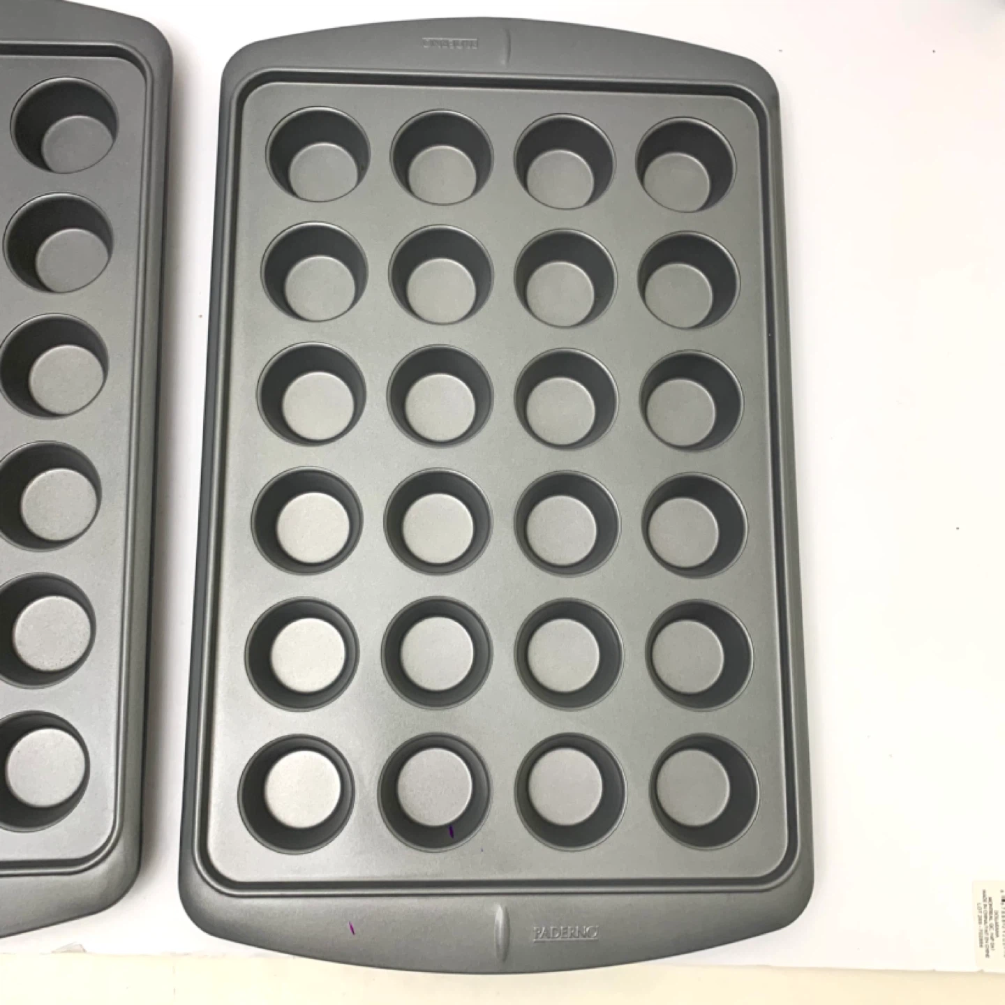 Mini Muffin Pan Cupcake Pan Baking Tray Paderno Set Of 2 Kitchen - photo 2