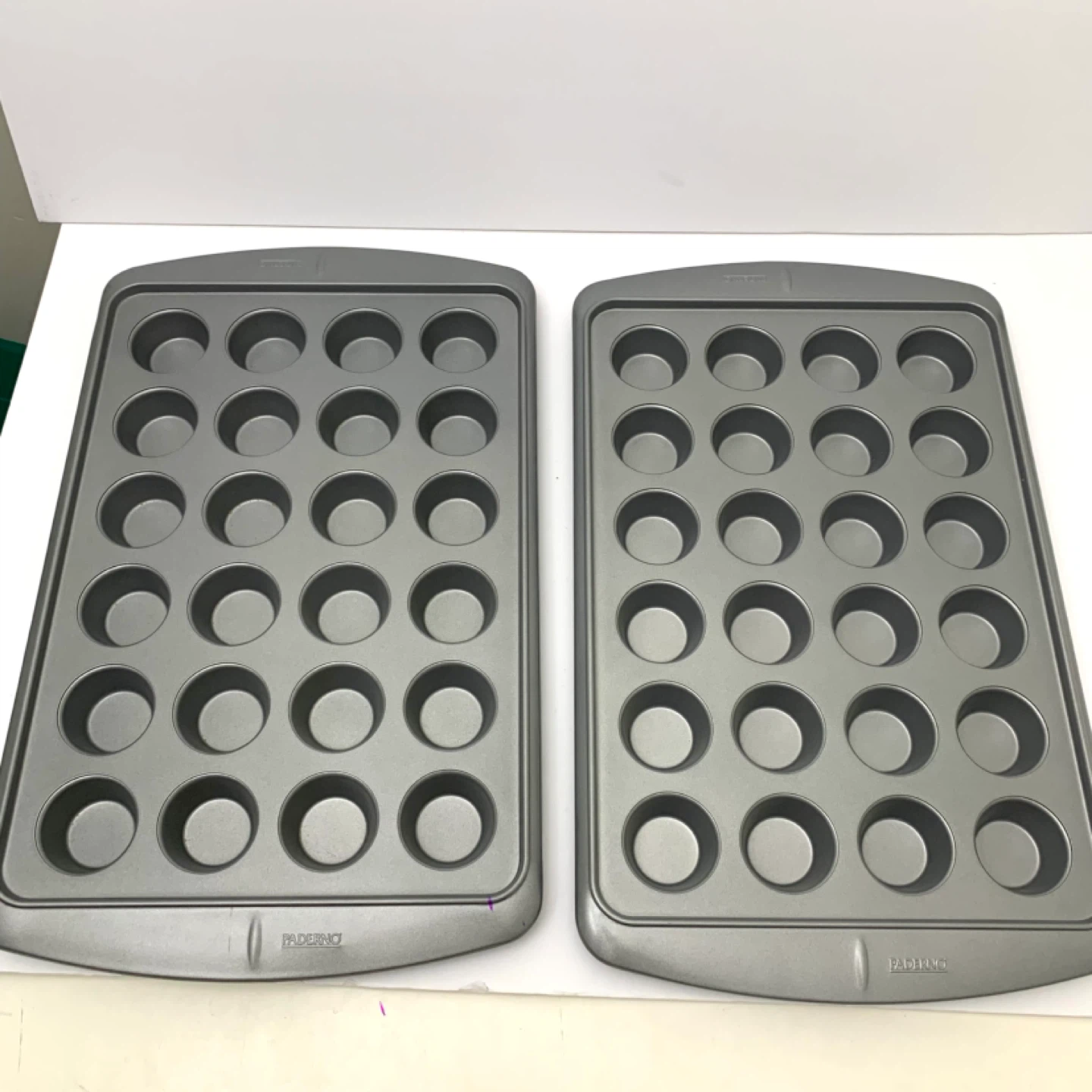 Mini Muffin Pan Cupcake Pan Baking Tray Paderno Set Of 2 Kitchen