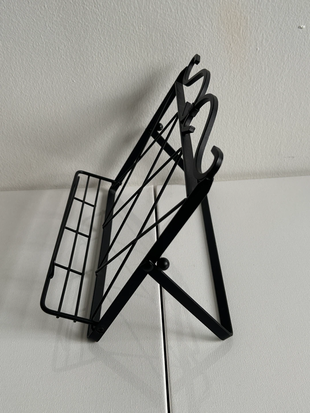 Black Metal Book Stand. Display Stand - photo 2
