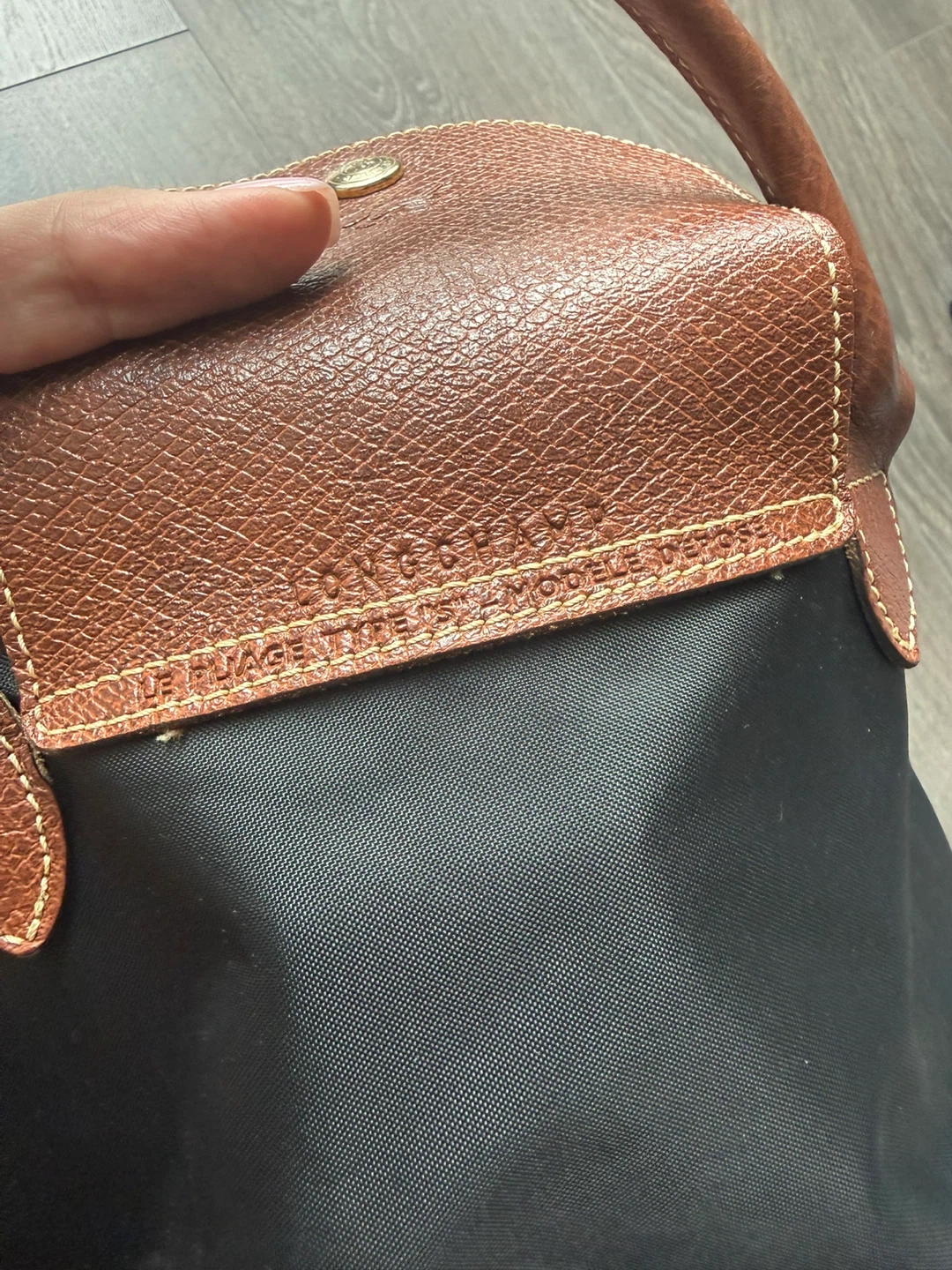 Longchamp Paris Le Pliage model S black - photo 3