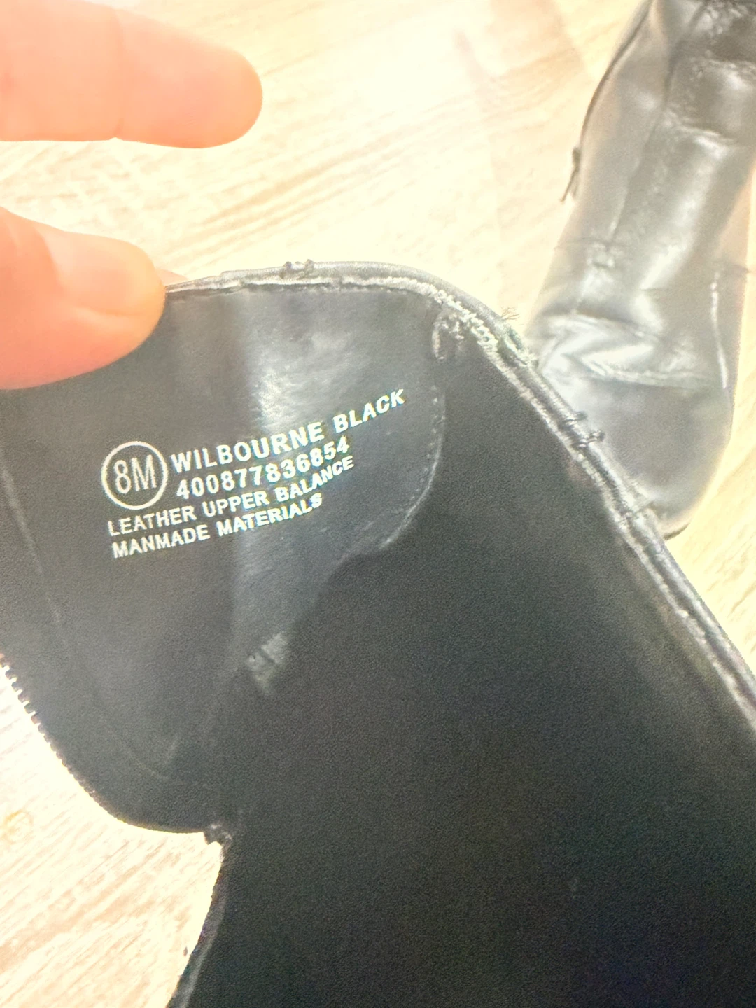 Black Ankle Boots - Size 8M