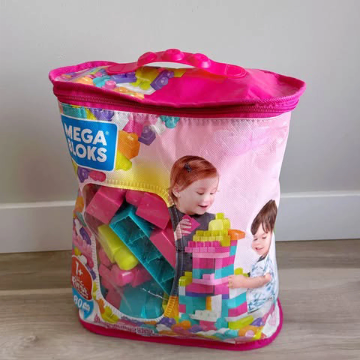 ⭐️SALE⭐️90% New Mega Bloks First Builders Big Building Bag
