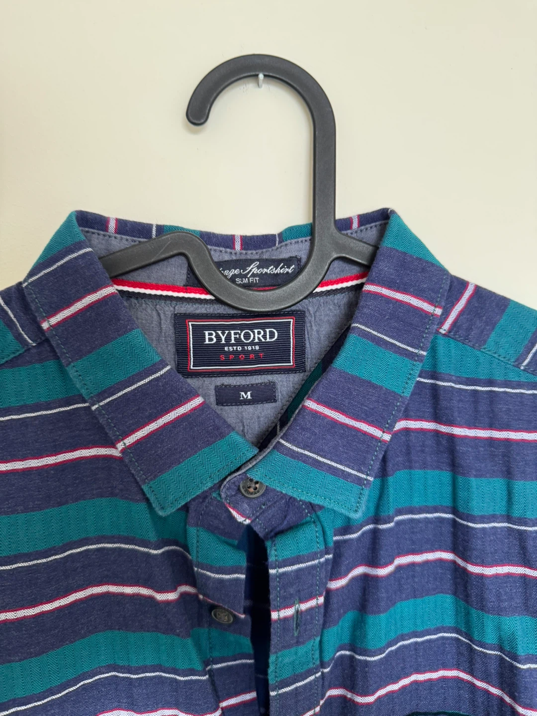 Striped Long Sleeve Shirt - Size M ⚽️ - photo 2