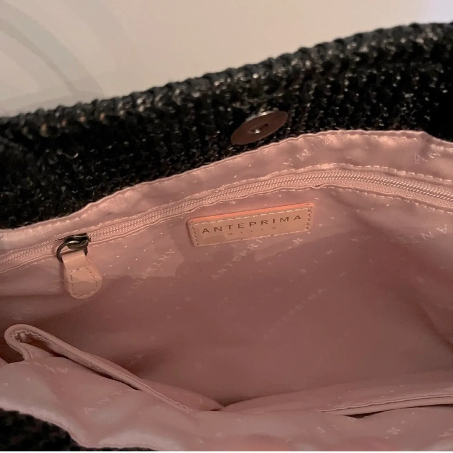 ANTEPRIMA Black Bow and Sequins Tote⚽️ - photo 4