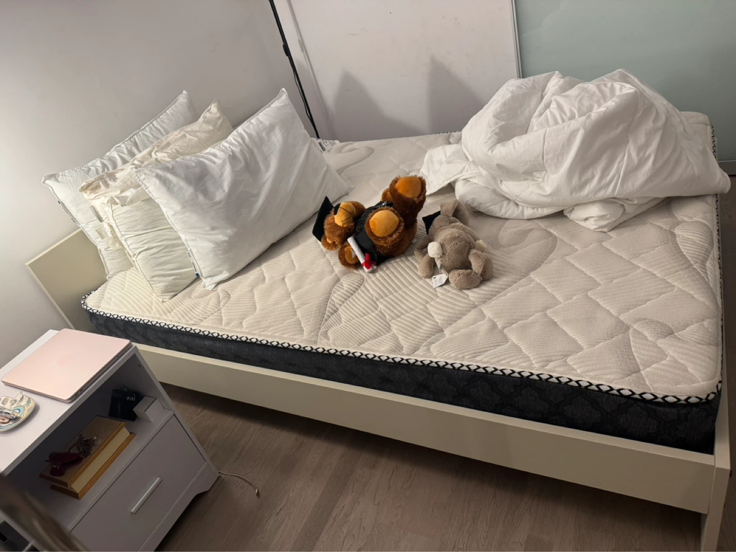Twin Mattress and ikea Bed Frame