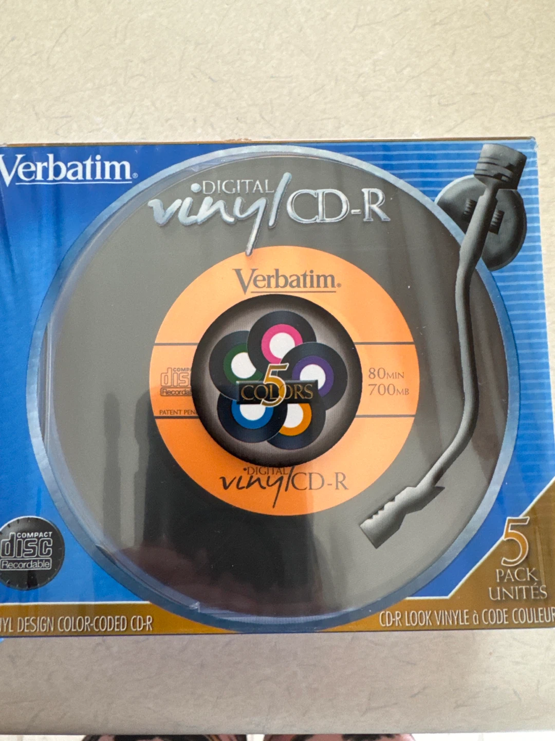 Verbatim Digital Vinyl CD-R 5 Pack