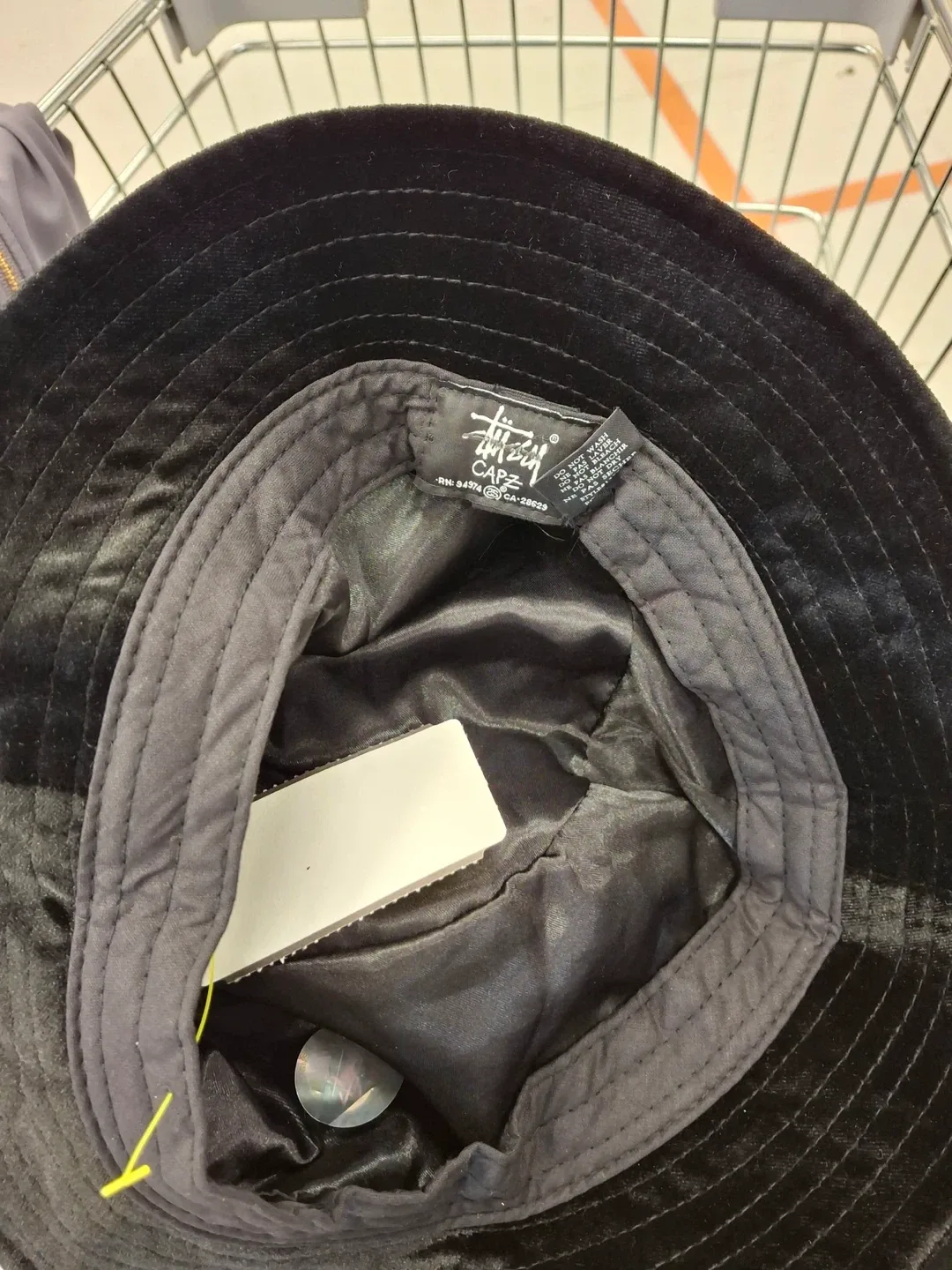 Stüssy Black Velvet Bucket Hat - photo 2