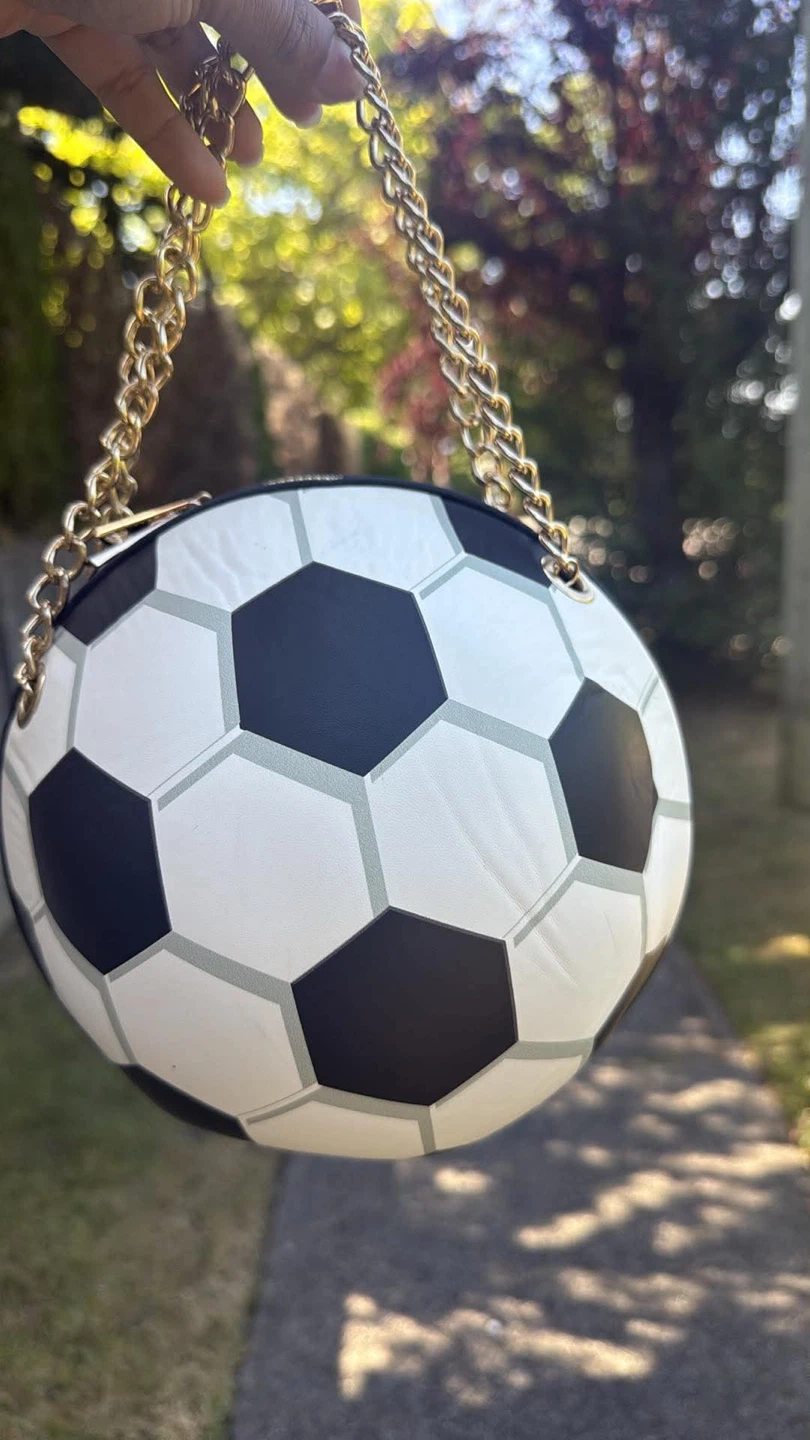 Soccer Ball Clutch Purse