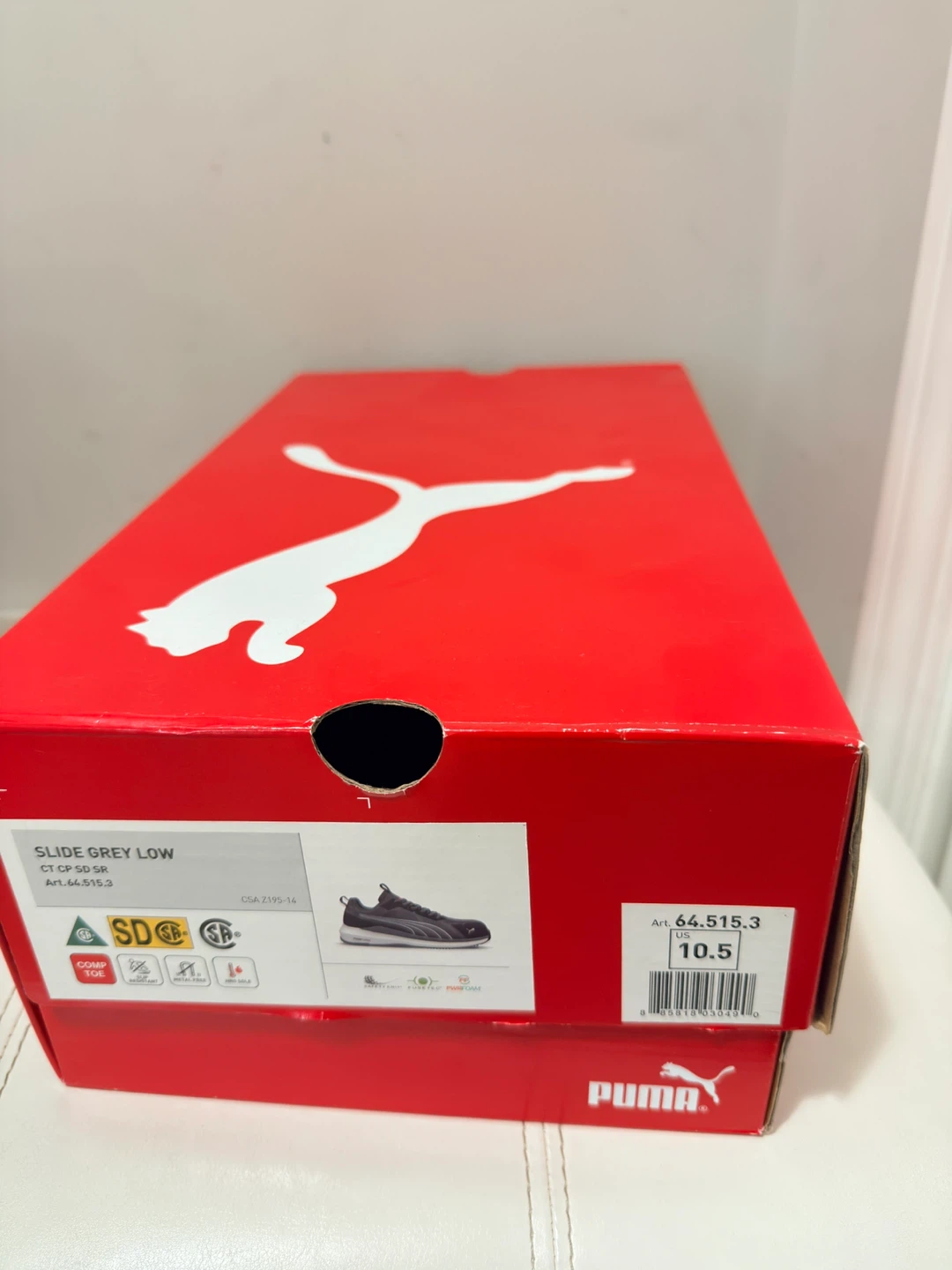 Puma SLIDE GREY LOW Shoes