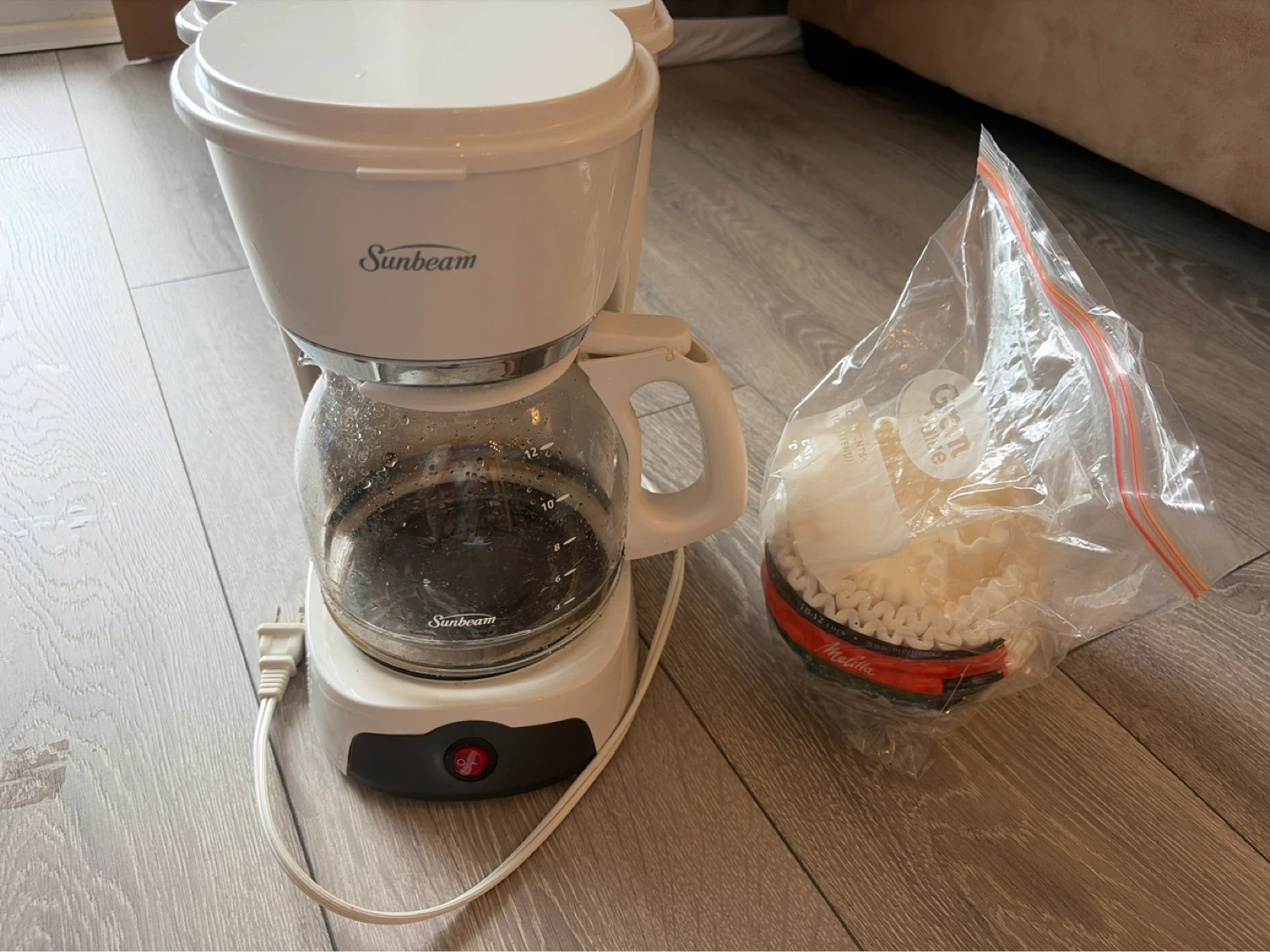 Free: Sunbeam Coffee Maker (pick up on June 26, 27 or 30)
