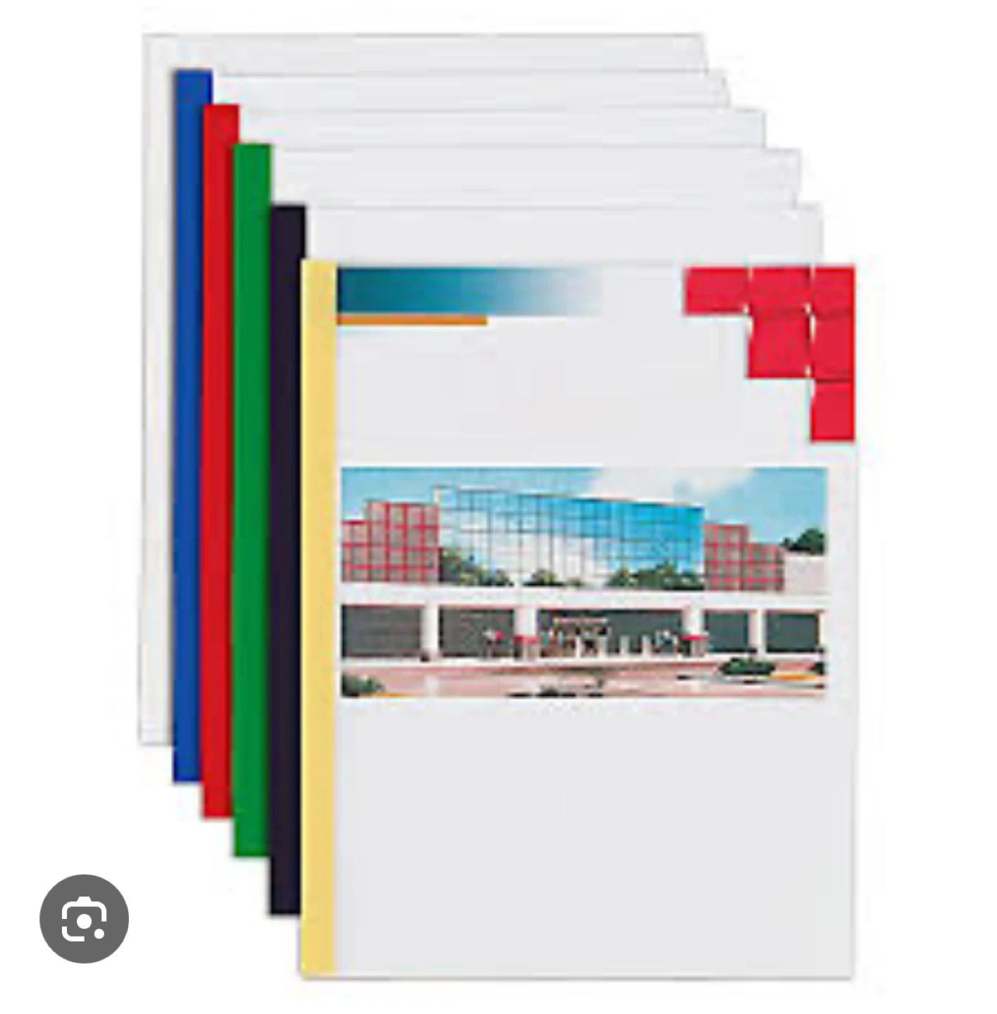 NEW⚽️Avery Sliding Bar Report Covers - Assorted Colors (6 Pack) - photo 3