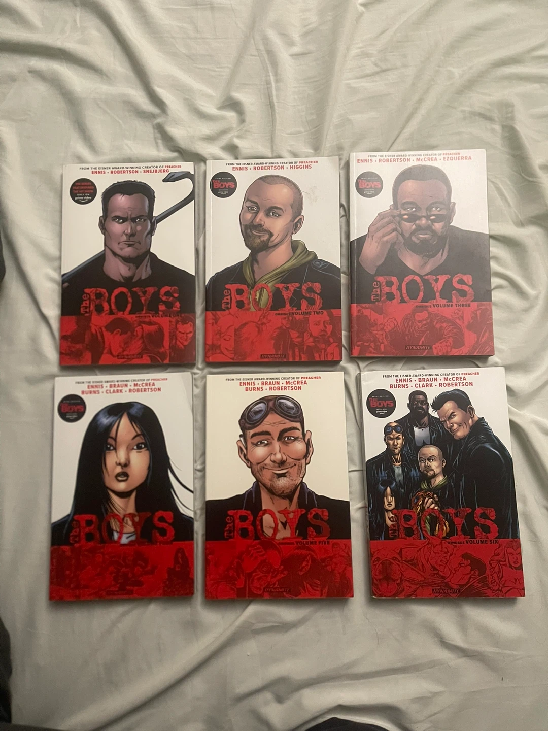 The Boys Omnibus Volumes 1-6