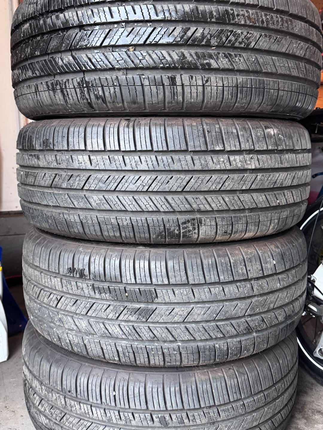Mercedes-Benz AMG 18" Wheels and Motomaster Tires Set