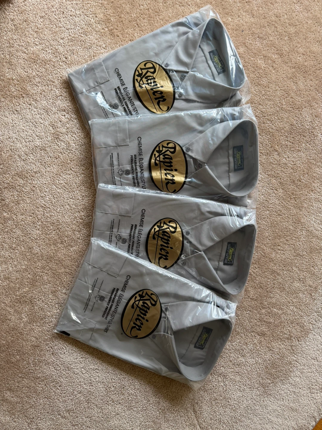 Rapier Men's Dress Shirts - Pack of 4 - photo 2