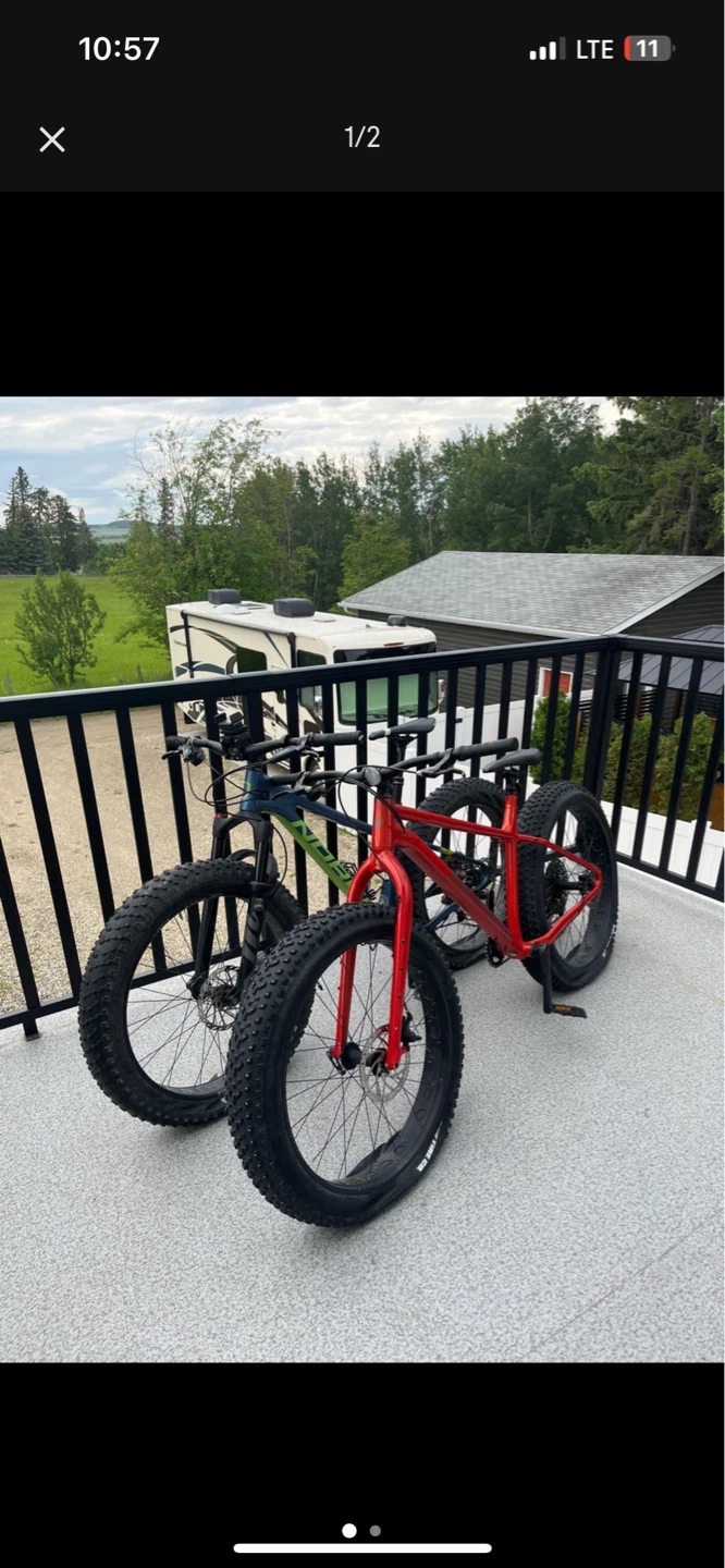 Aluminum and carbon fiber, fat tire norcos. - photo 2