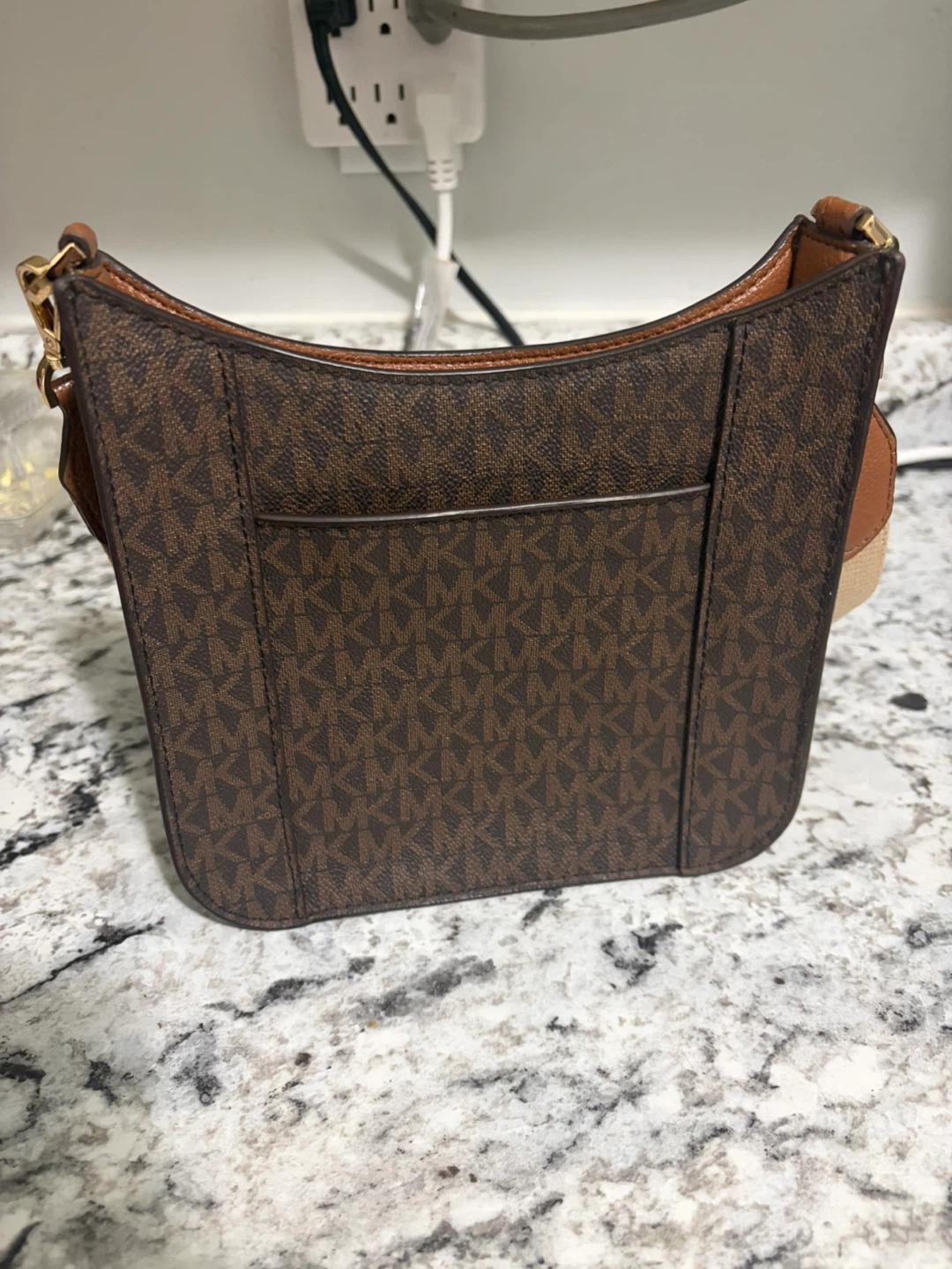 Michael Kors Brown Logo Shoulder Bag - photo 5