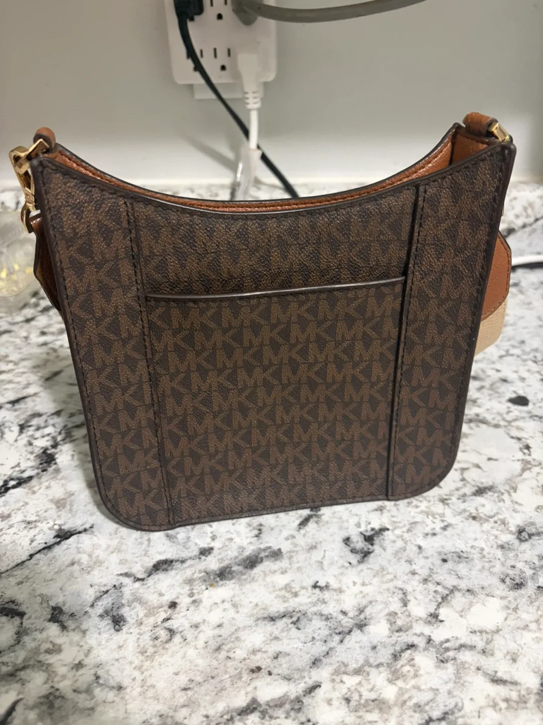 Michael Kors Brown Logo Shoulder Bag - photo 5