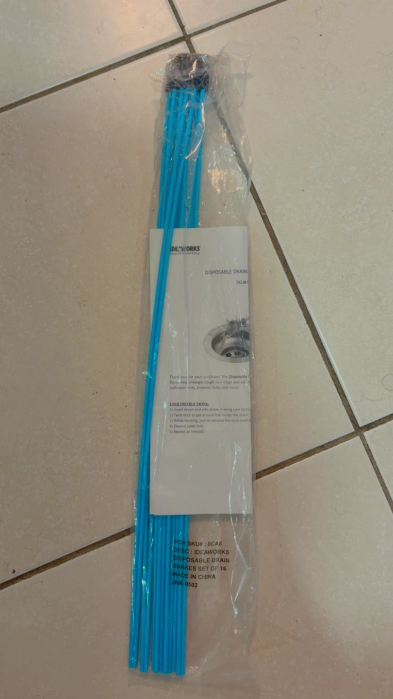 ⚽ DISPOSABLE DRAIN STICKS SET OF 10 - photo 2