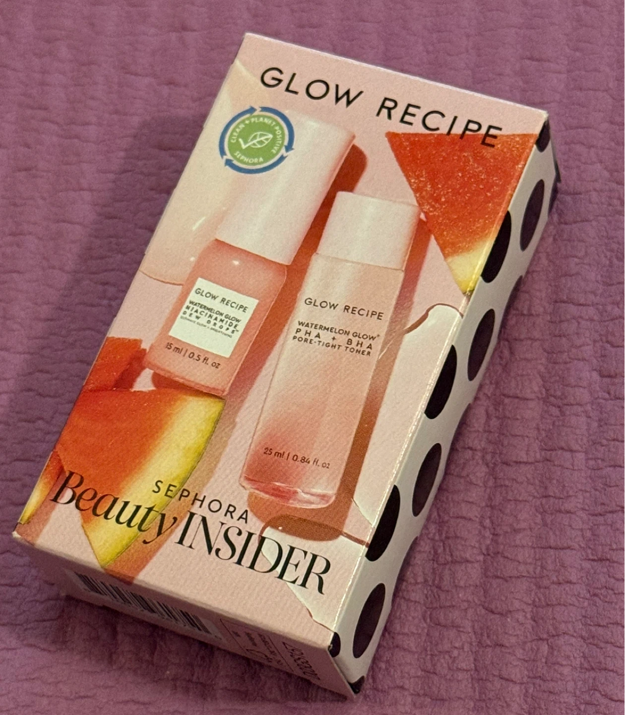 NEW⚽️Glow Recipe Watermelon Toner & Dew Drops Set