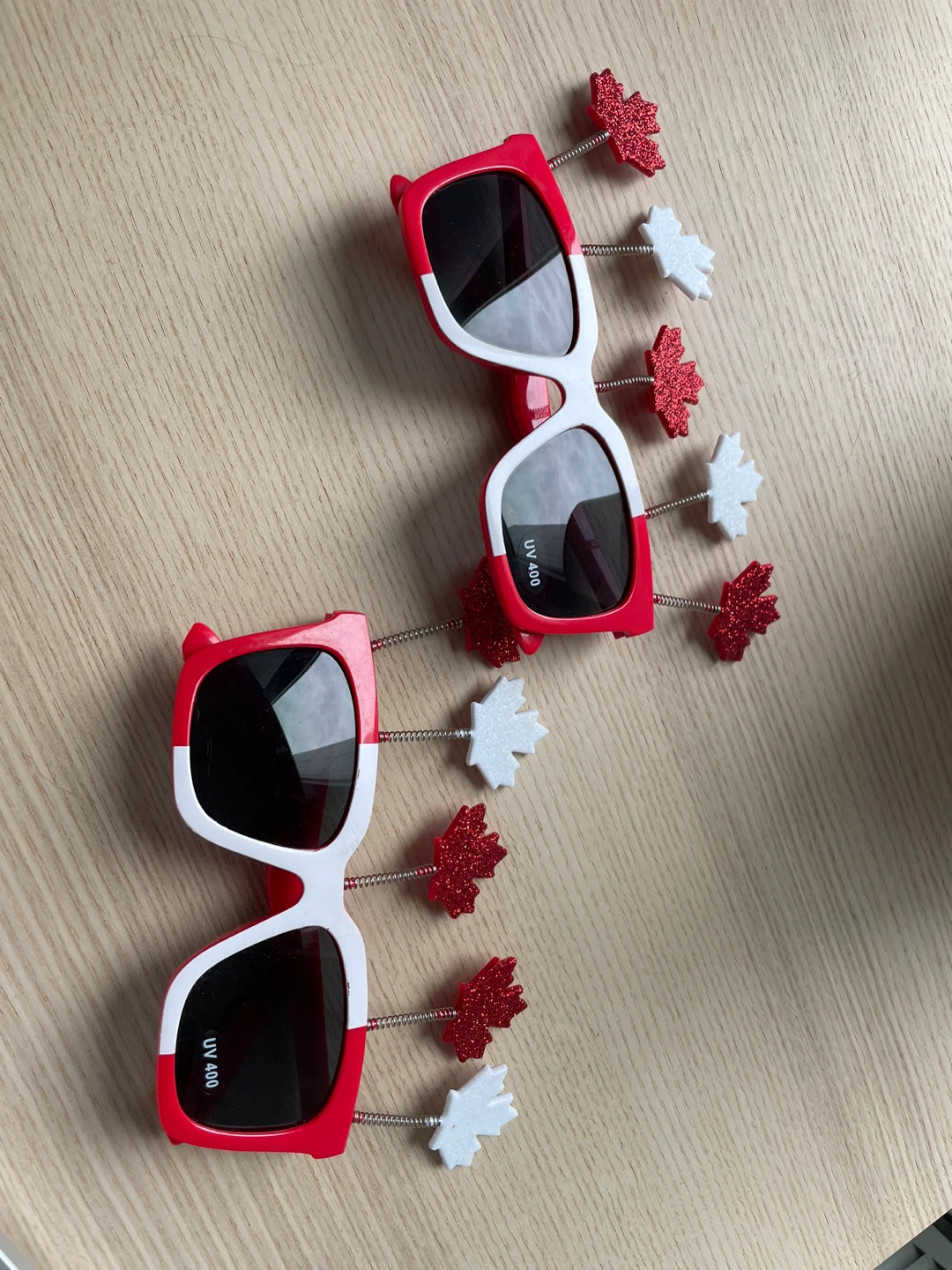 Canadian Maple Leaf Sunglasses - Set of 2