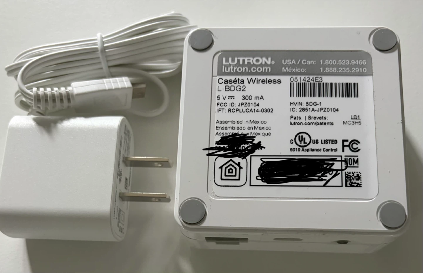 Lutron Caseta Wireless L-BDG2 Smart Bridge - photo 2