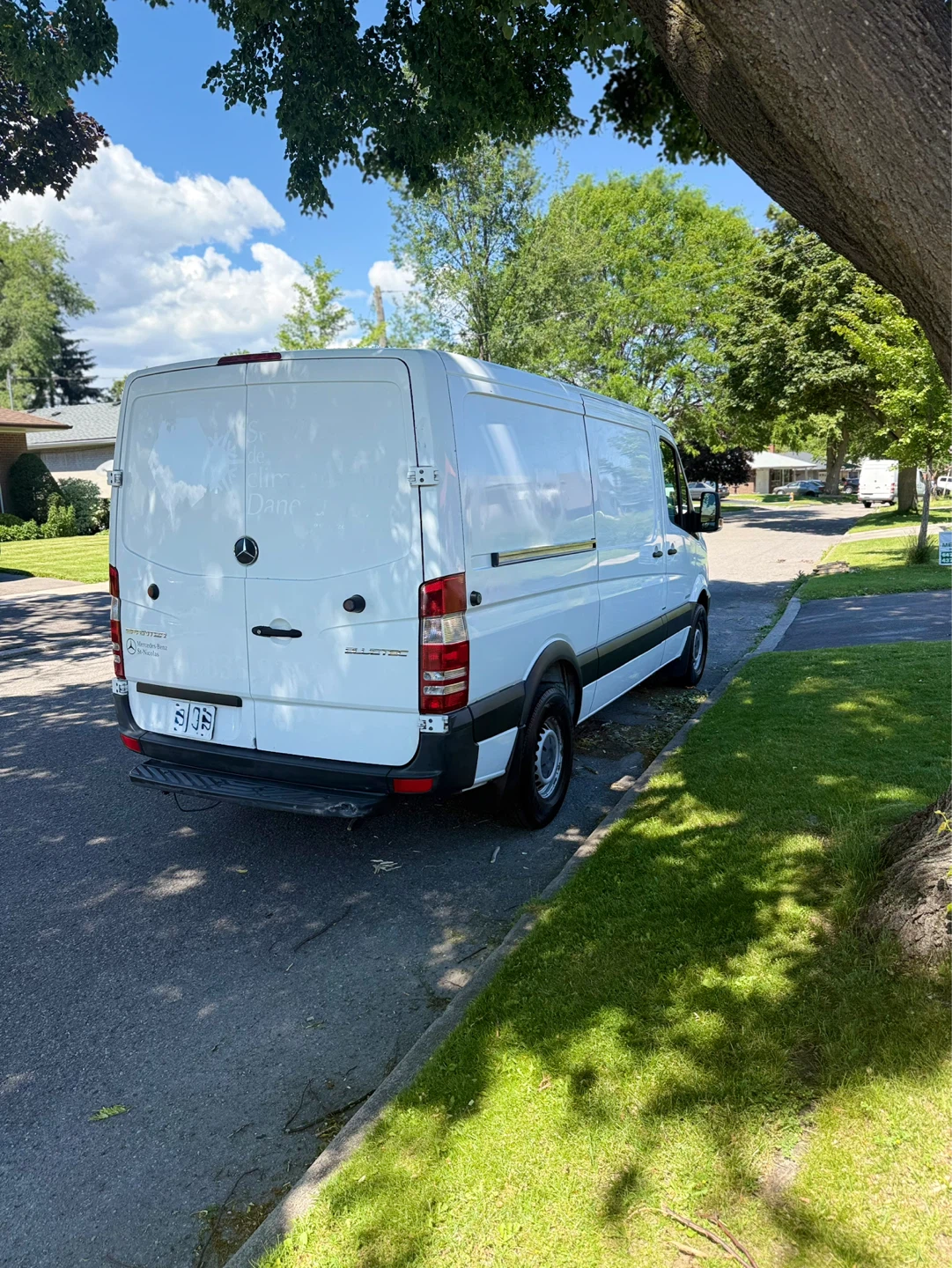 White Mercedes-Benz Sprinter Cargo Van - photo 3
