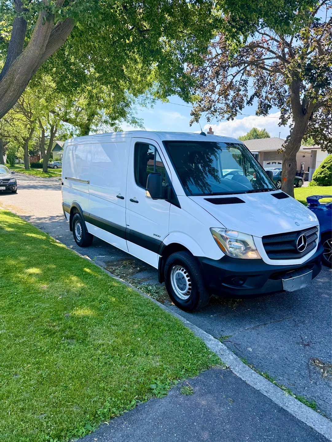 White Mercedes-Benz Sprinter Cargo Van - photo 2