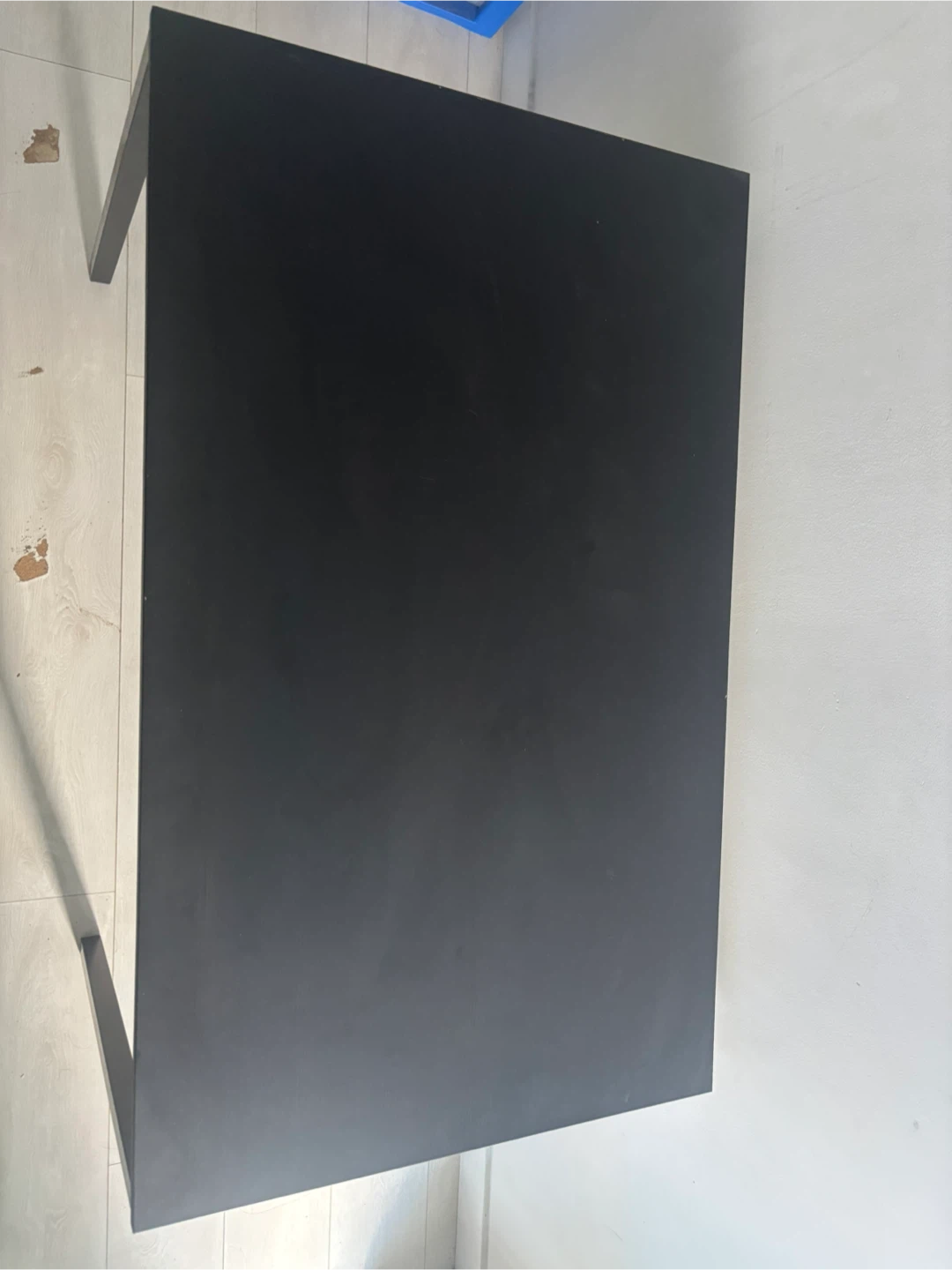 Black wooden desk - photo 2