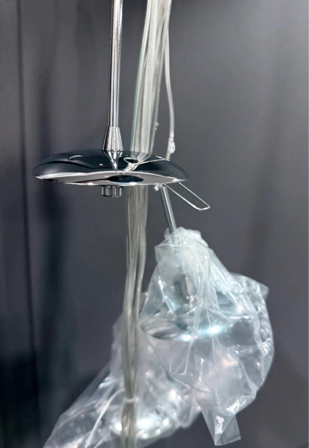 Modern Crystal Chandelier for High Ceilings - photo 3