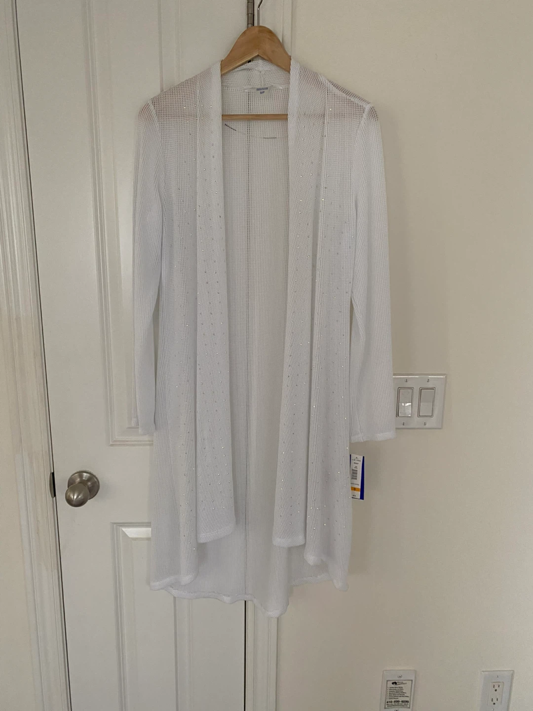 White summer cardigan