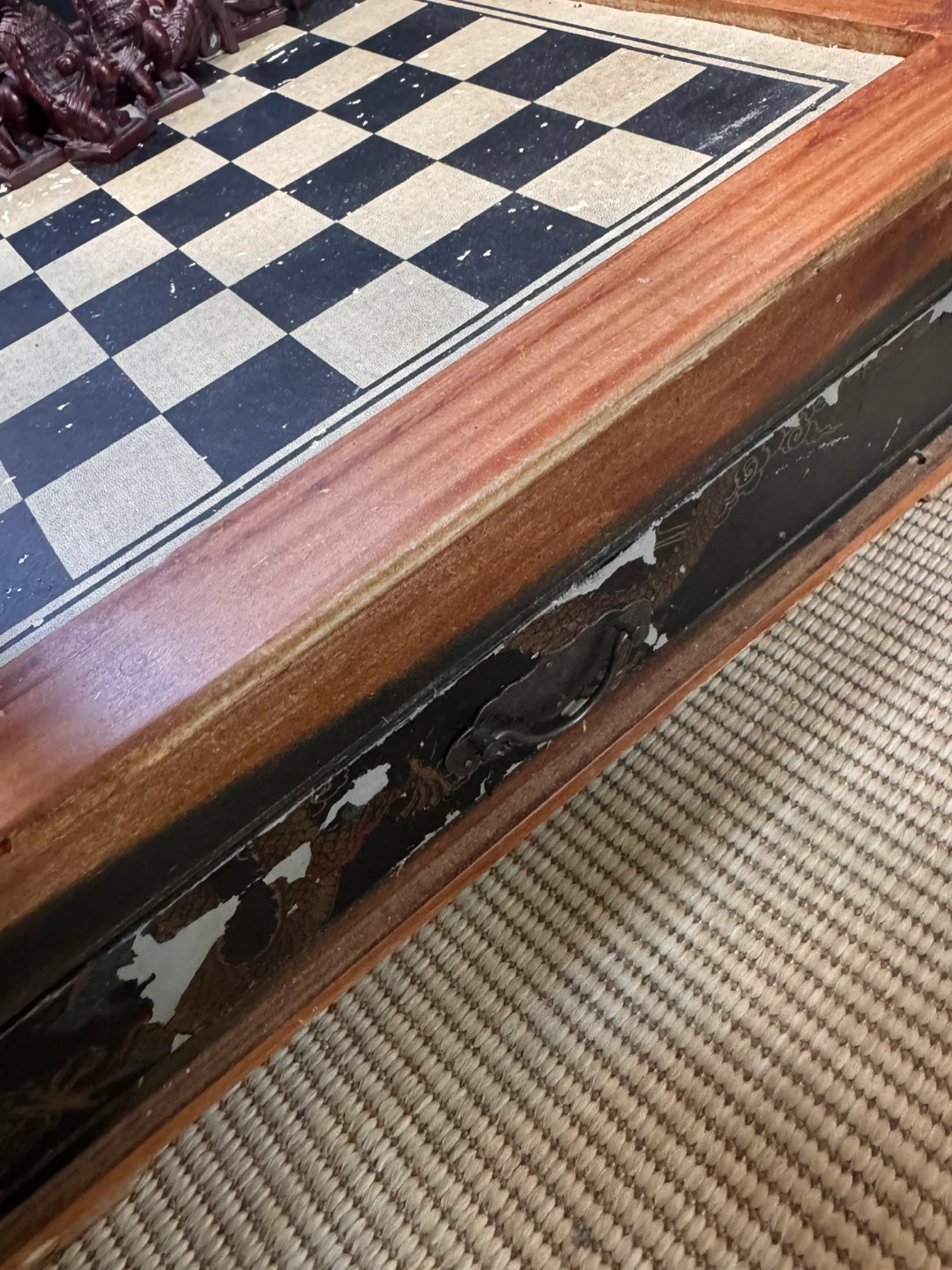 Wooden Chess Set with Decorative Pieces - photo 4