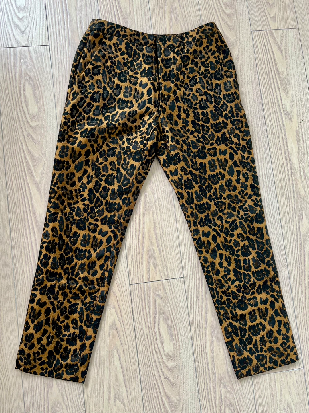 FRNCH Paris Leopard Print Pants Size S - photo 2