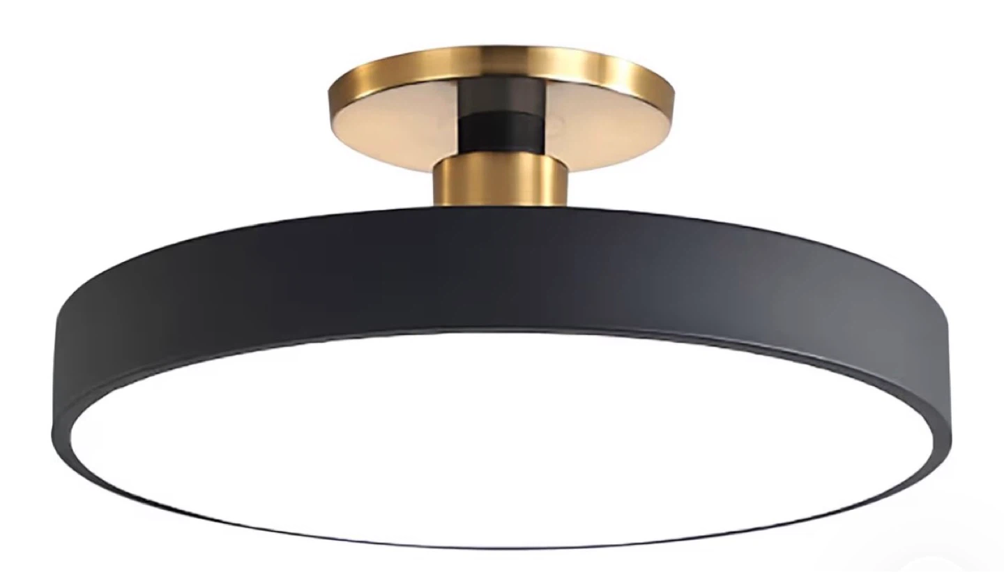 Modern LED Semi Flush Mount Ceiling Light - photo 2