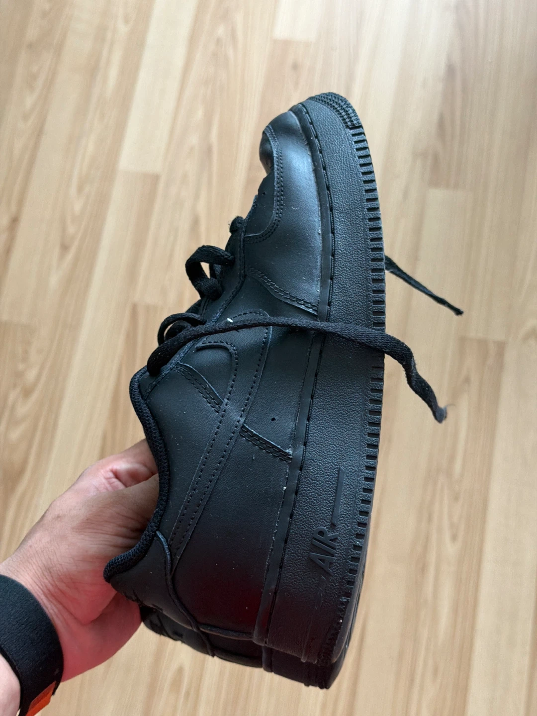 Nike Air Force 1 Youth Sneakers Black - photo 3