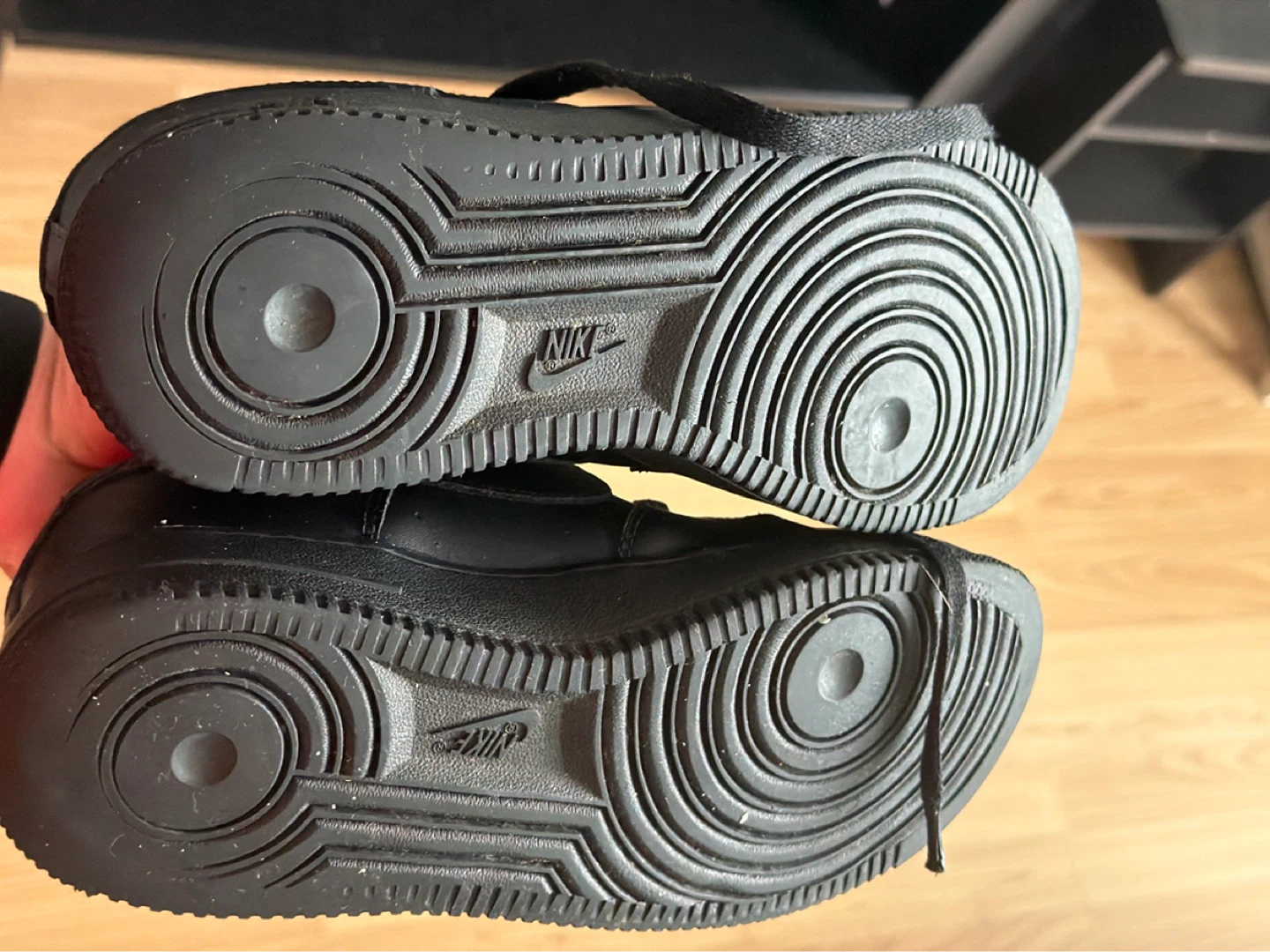 Nike Air Force 1 Youth Sneakers Black - photo 4