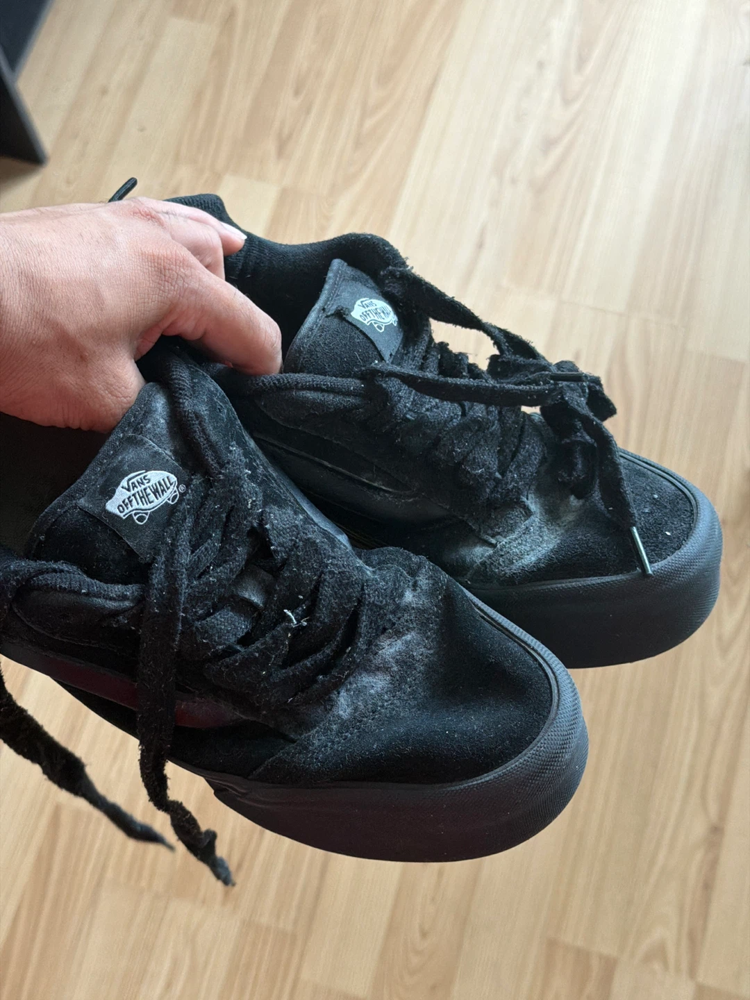 Vans Black Suede Shoes - US Men's 9