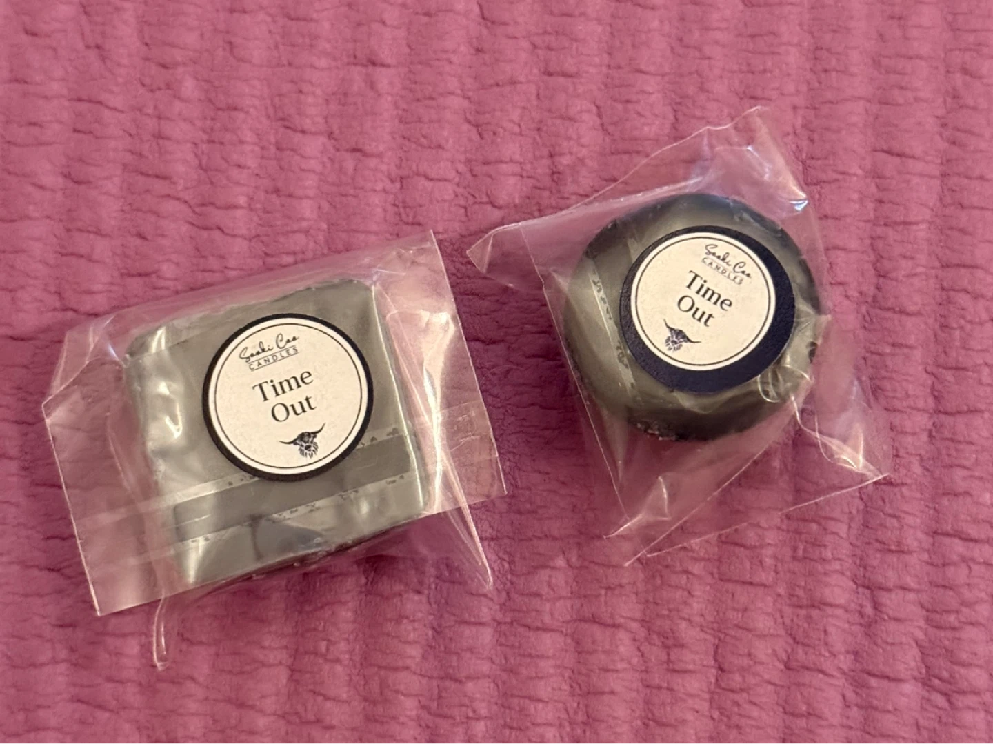 NEW⚽️2 pack of  Wax Melts Candles(Time out) - photo 2