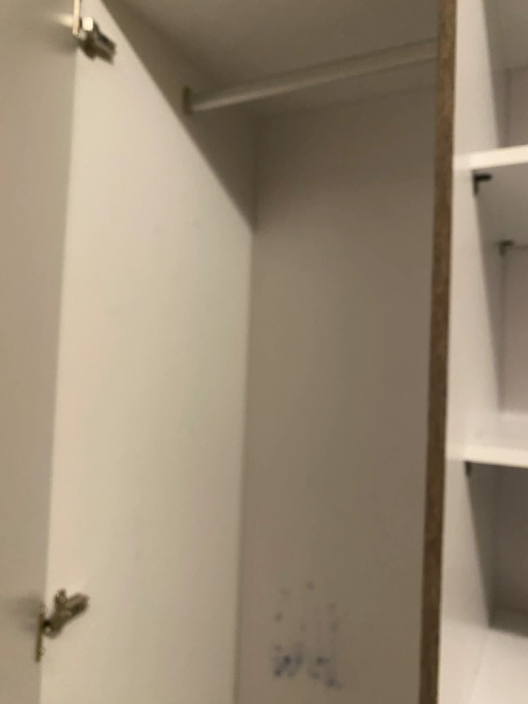 Wooden Wardrobe with 3 Drawers and Shelves - photo 4
