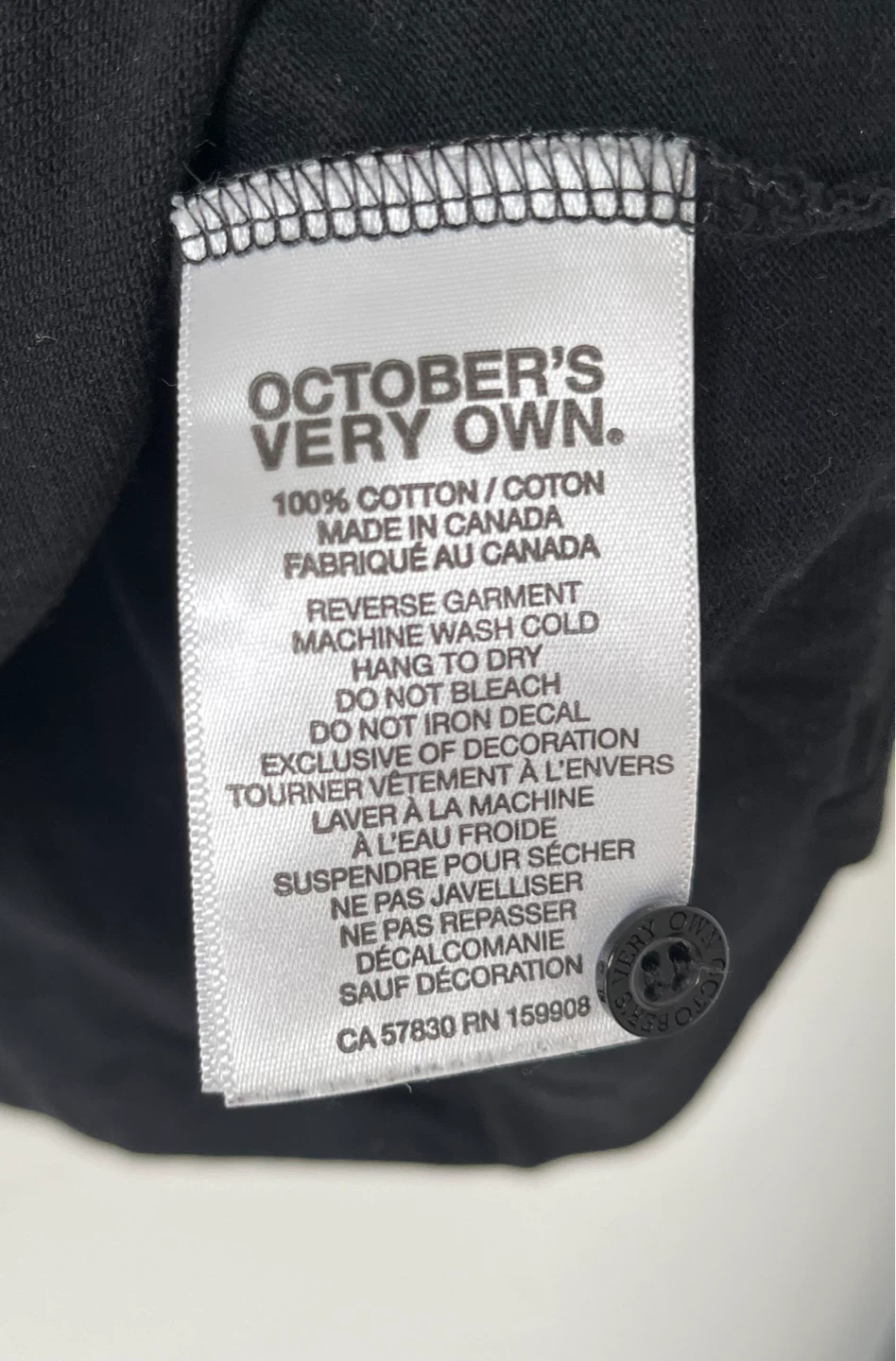 October's Very Own Polo Shirt Medium Black - photo 4