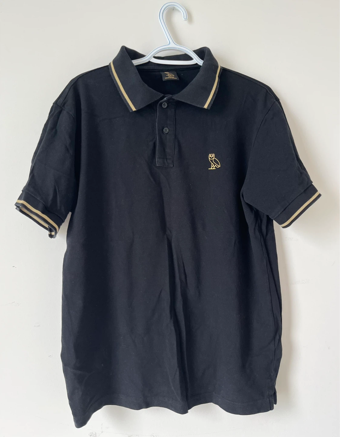 October's Very Own Polo Shirt Medium Black