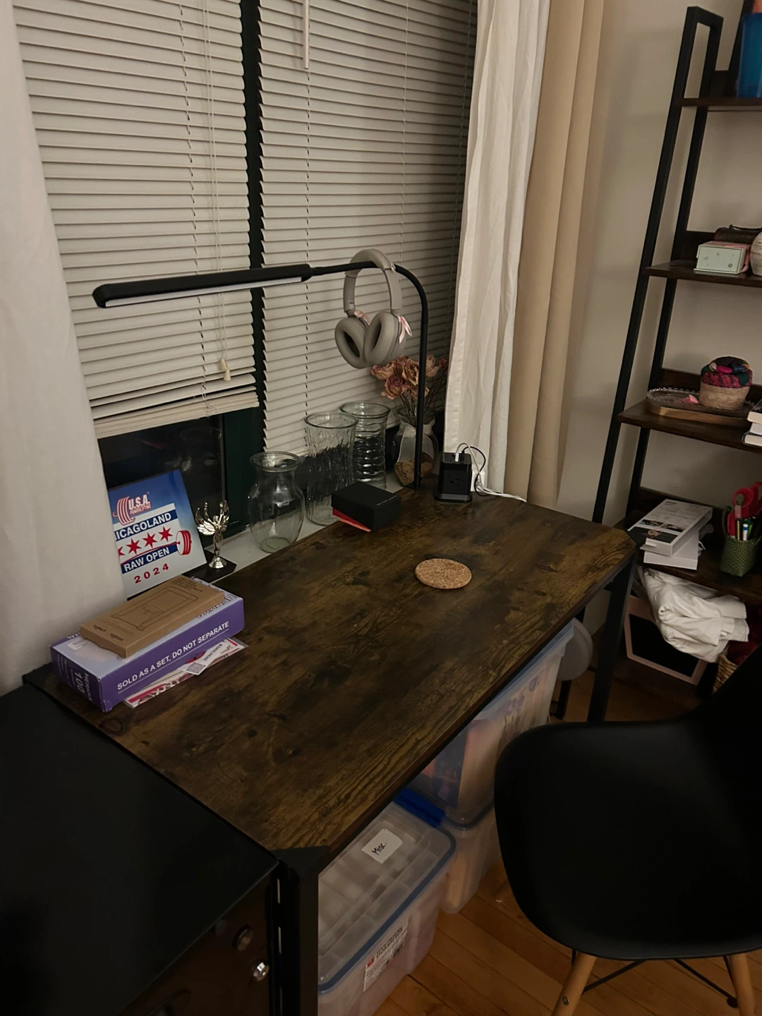 Rustic Wood Desk